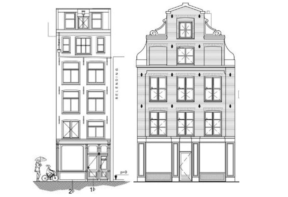 Amsterdam, Nieuwezijds Voorburgwal 302, Rosmarijnsteeg 2 & Wijde Heisteeg 7 image