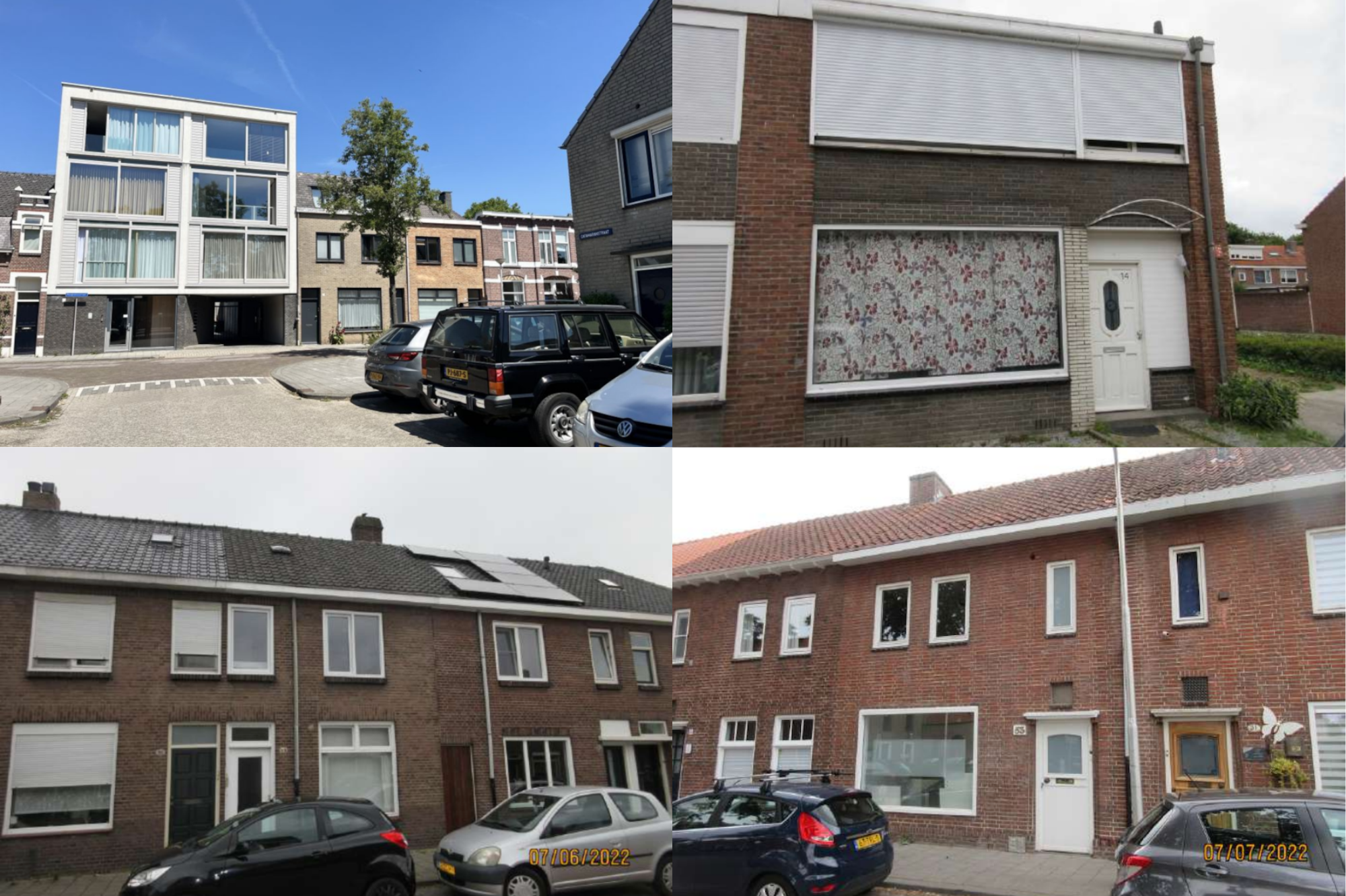 Tilburg, Hoogvensestraat 77 , Kruisvaarderstraat 53 , Kruisherenstraat 14 & Oerlesestraat 95 image