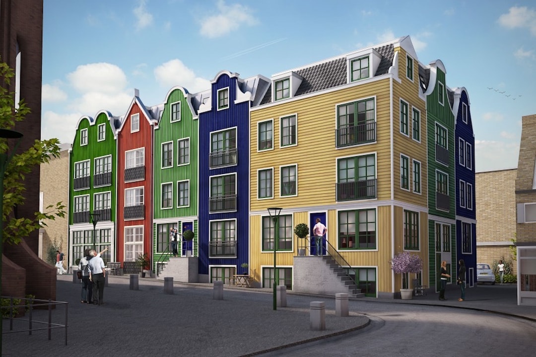 Zaanstad, Noorderkerkstraat 1A t/m 1K, 2A t/m 2K, 3A t/m 3K & 4A t/m 4K Image of Zaanstad, Noorderkerkstraat 1A t/m 1K, 2A t/m 2K, 3A t/m 3K & 4A t/m 4K